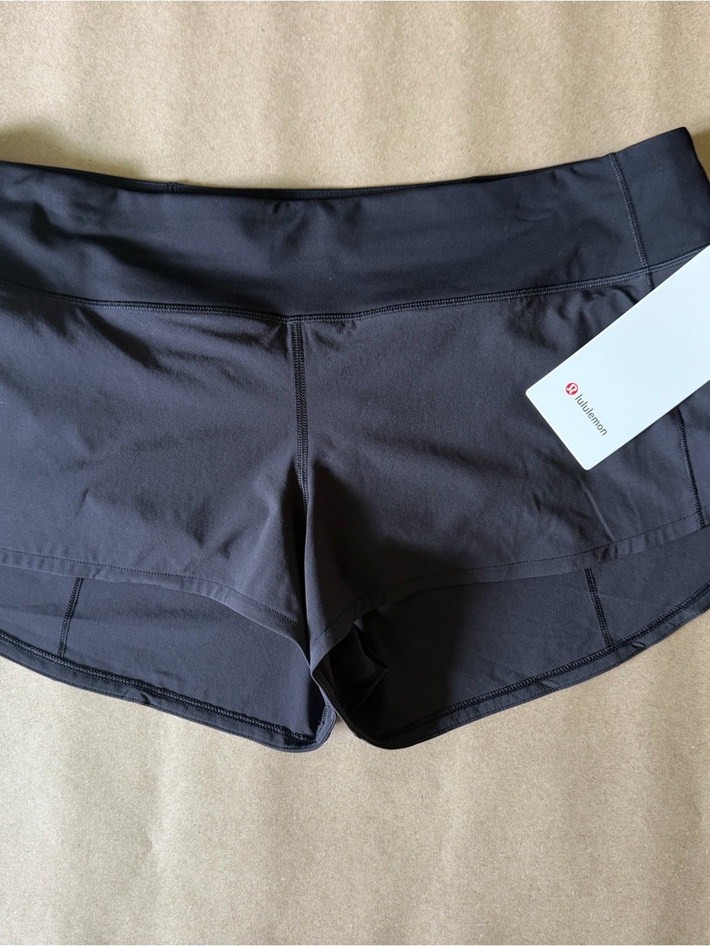lululemon athletica Speed Up 2.5" Running Shorts - Black - Picture 2 of 4